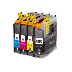 Zestaw tuszy INQ do Brother LC123/LC121 CMYK 13,4 ml – zamiennik